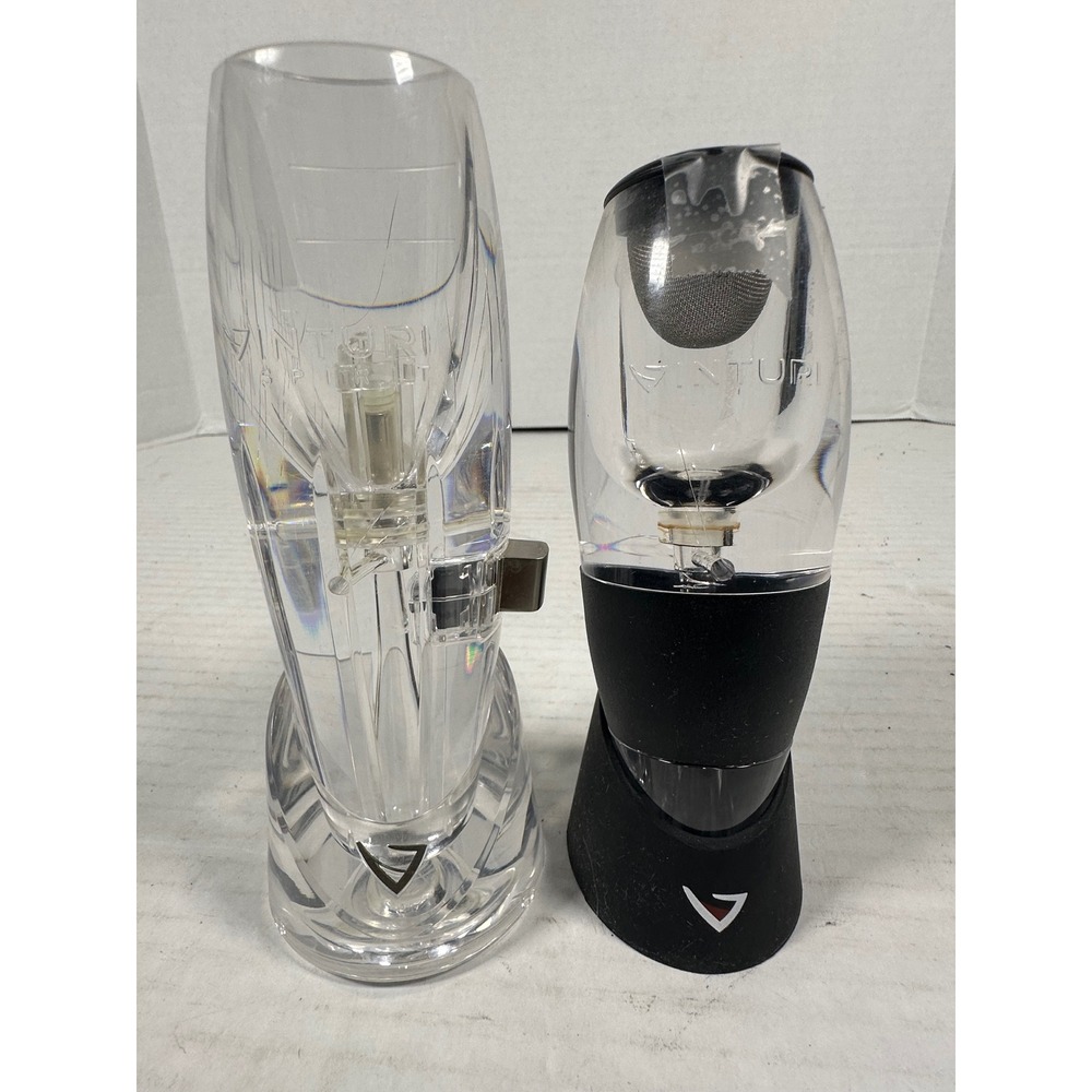 Vinturi Essential Wine Aerator and Spirit Aerator Set with Stands and Filter